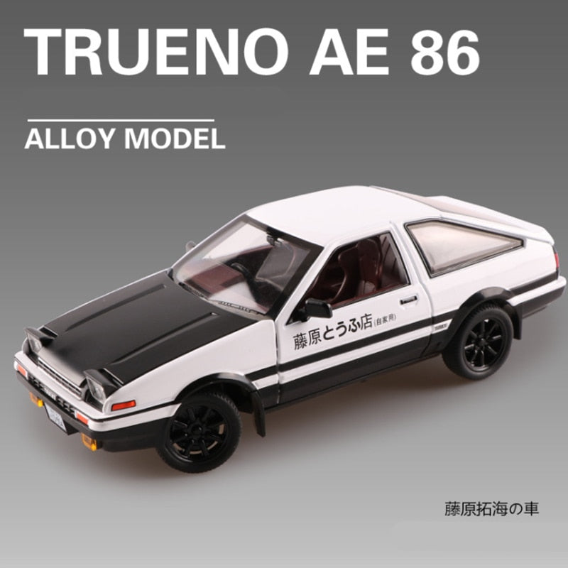 Toyota AE86 1:20 INITIAL D Toyota AE86 Alloy Car Model