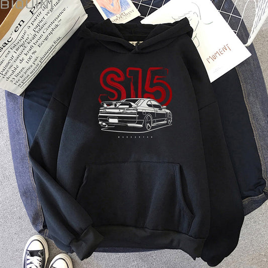 Sudaderas Nissan Silvia S15 Japanese Anime JDM Car Costume S15