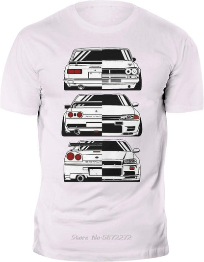 Camisetas Nissan Skyline GT-R / Japan Car Skyline 2000 R32 R34 Gtr Evolution