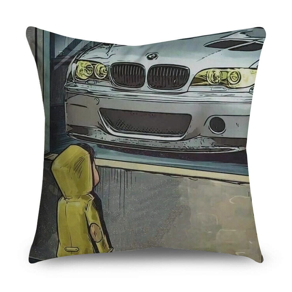 Cojines Dream Car Pillowcase Cartoon