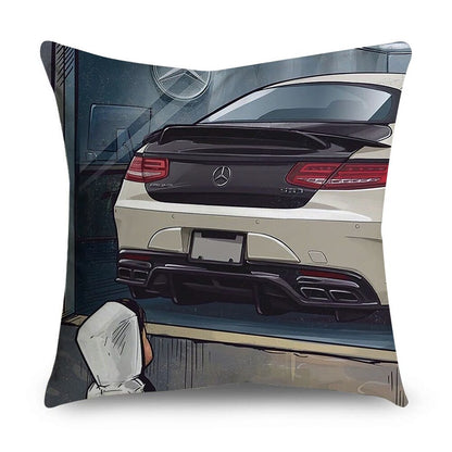 Cojines Dream Car Pillowcase Cartoon