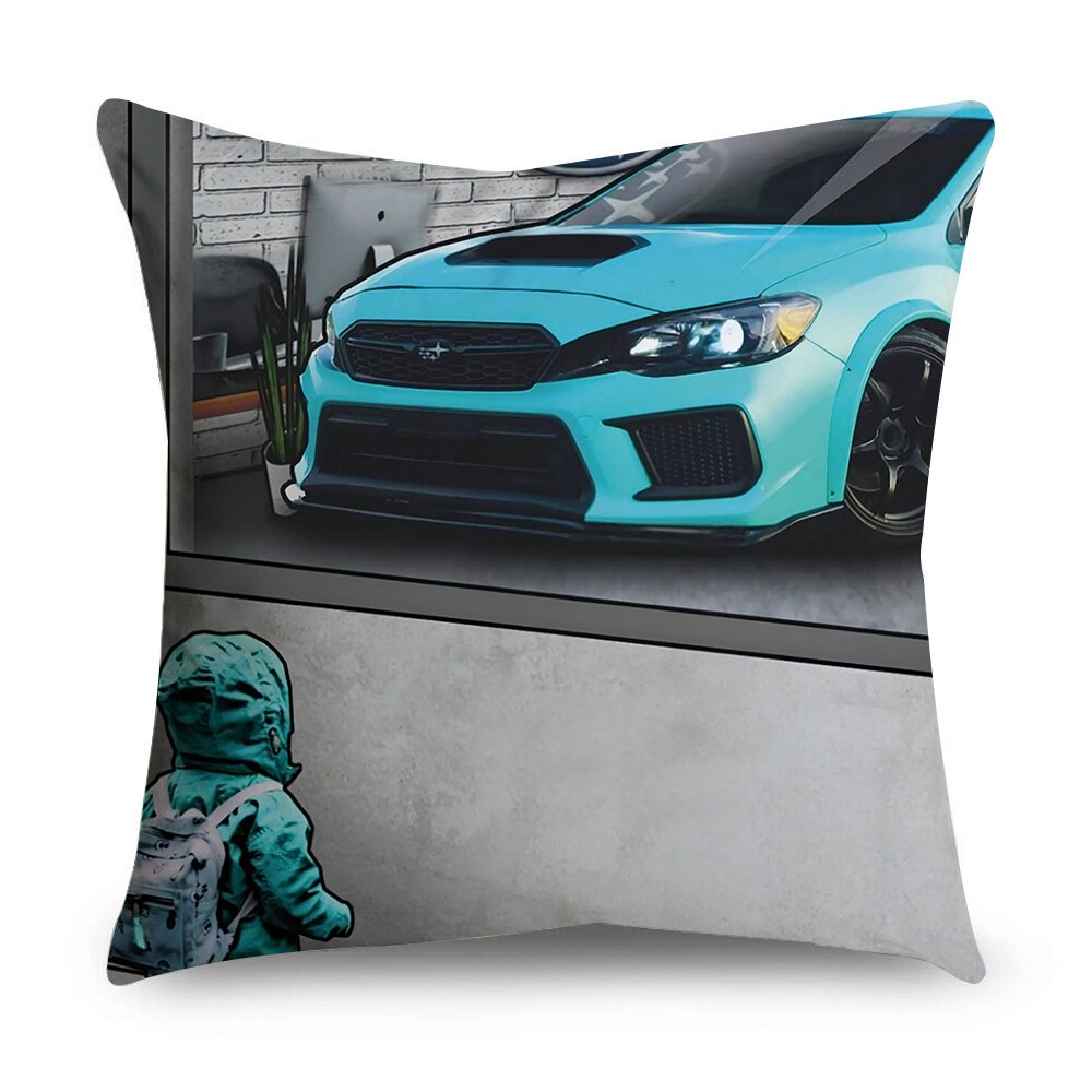 Cojines Dream Car Pillowcase Cartoon