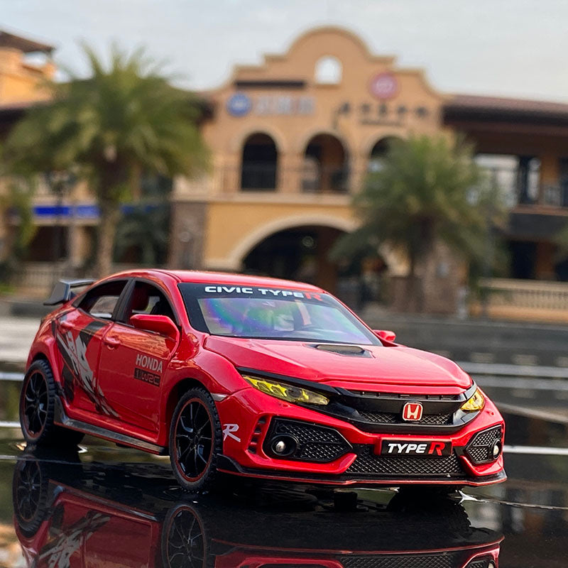 1:32 HONDA CIVIC TYPE R Alloy Sports Car Model