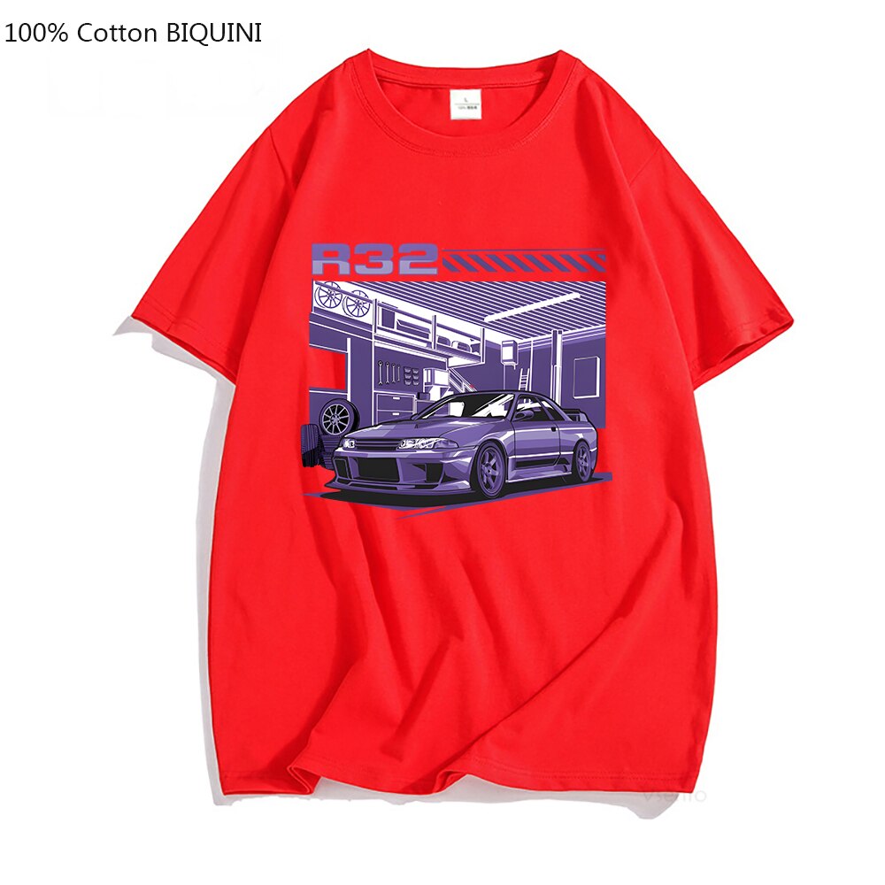 Camisetas Skyline R32 Purple Drift