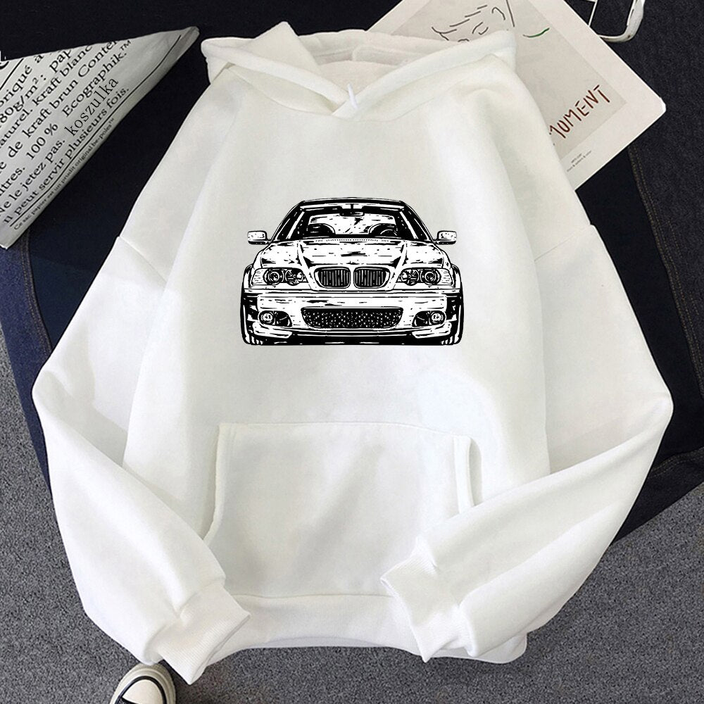 Sudaderas Bmw E46 New Winter Top Aesthetic Clothes