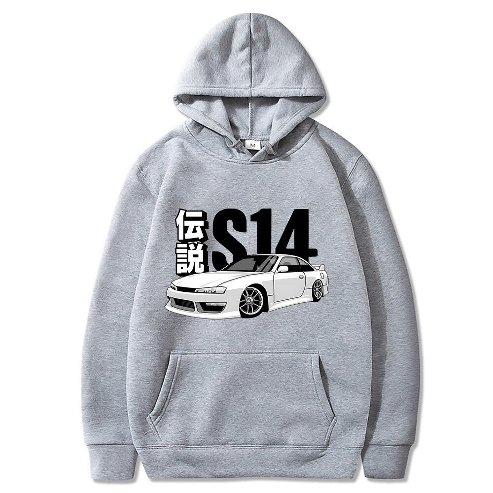 Sudaderas Nissan S14 Silvia Hoodie Drift JDM