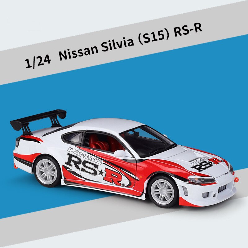 Nissan Silvia S15 Supercar 1:24 Car Model