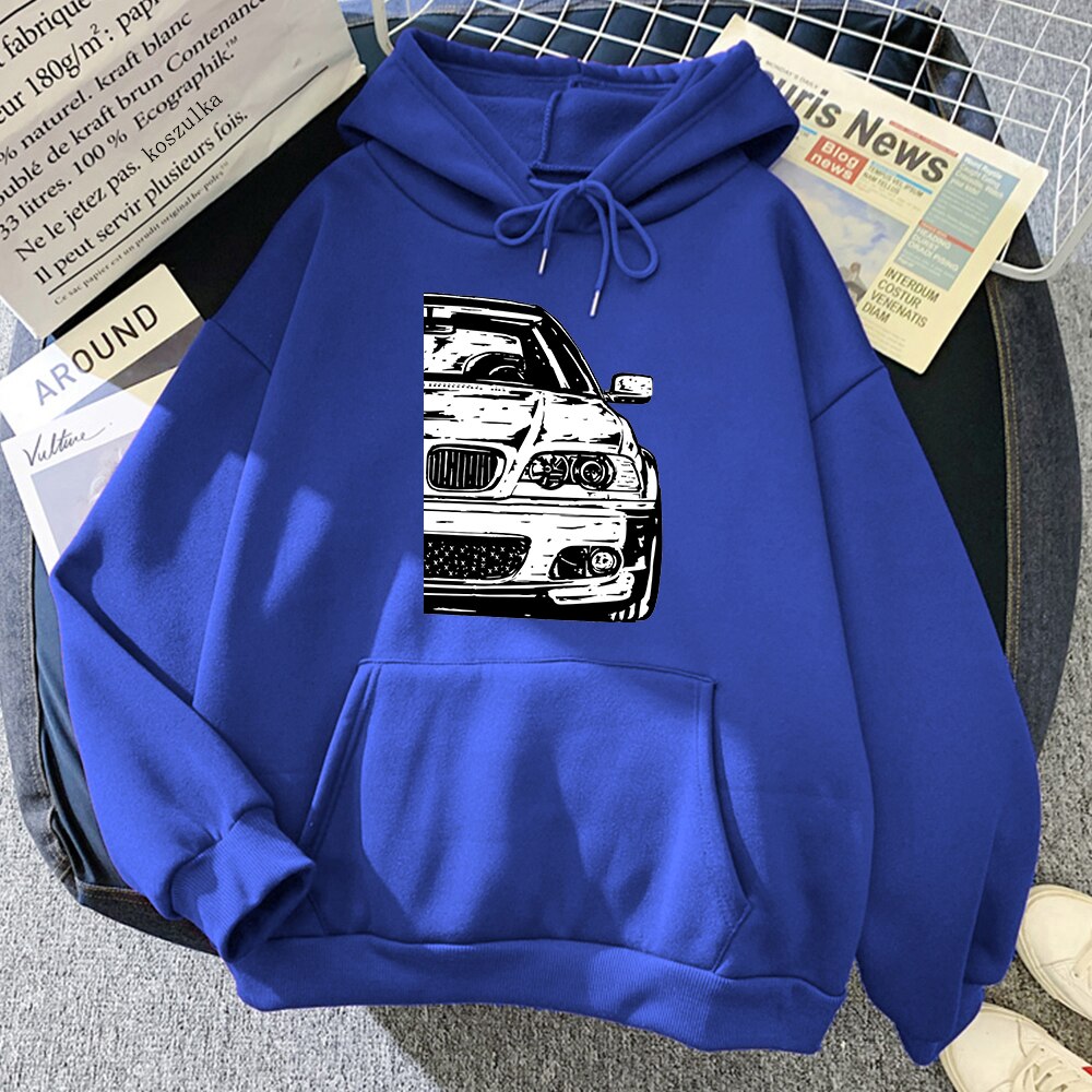 Sudaderas Bmw E46 New Winter Top Aesthetic Clothes