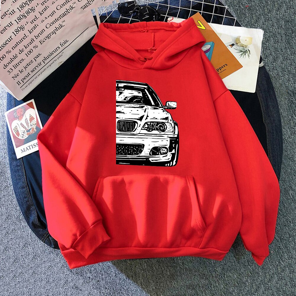 Sudaderas Bmw E46 New Winter Top Aesthetic Clothes