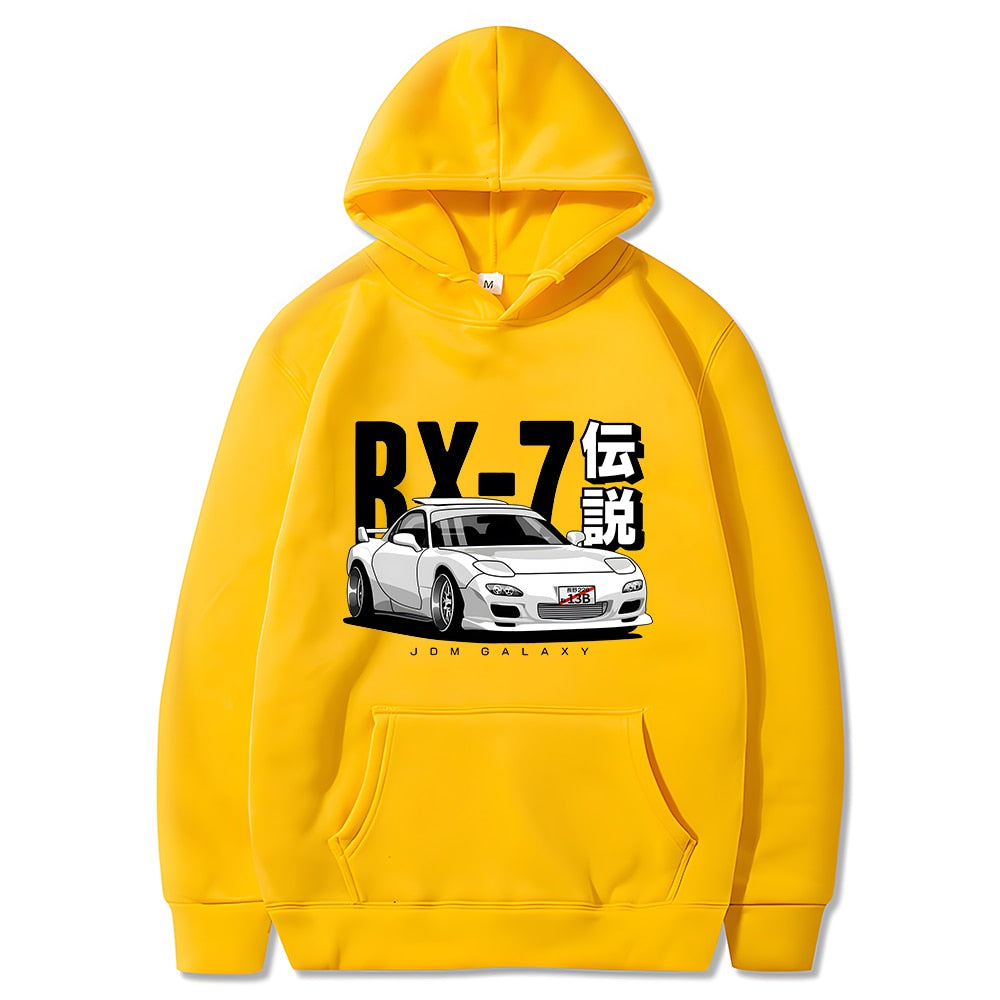 Sudaderas Mazda RX-7 JDM Hoodie Vintage RX7