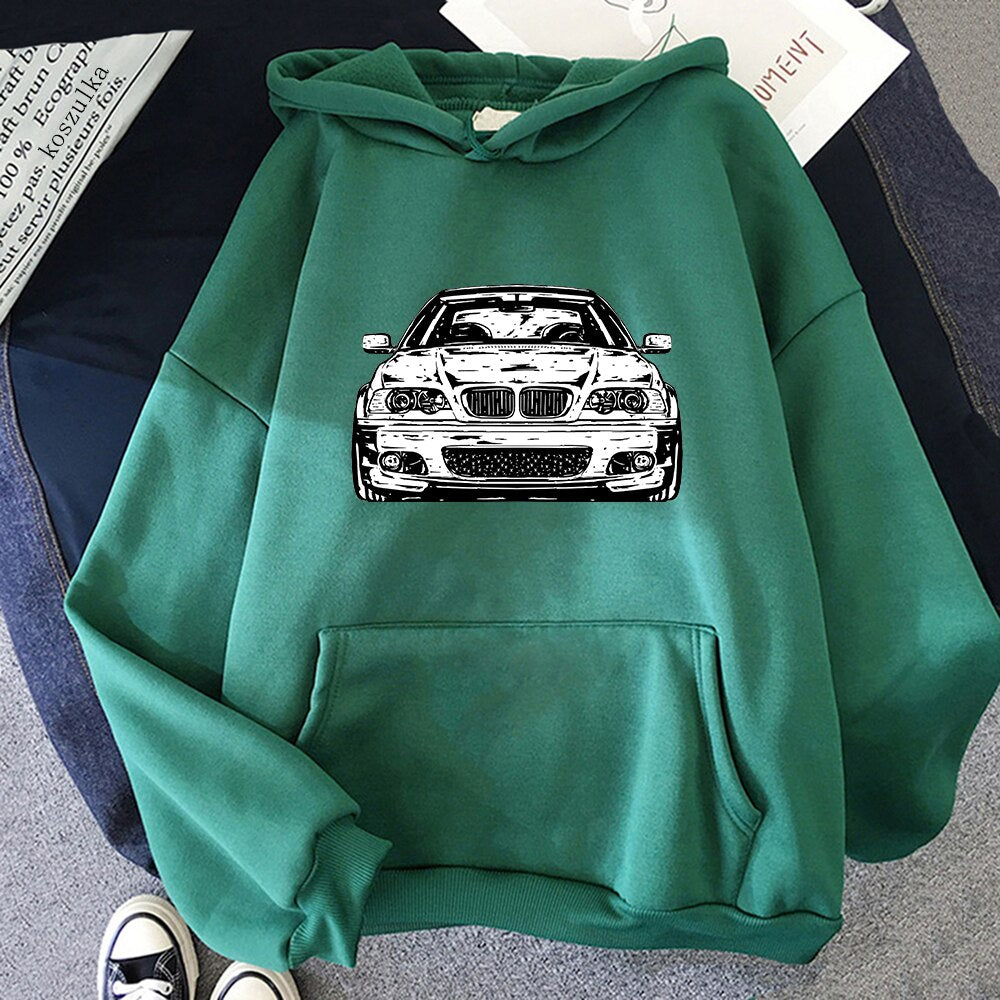 Sudaderas Bmw E46 New Winter Top Aesthetic Clothes