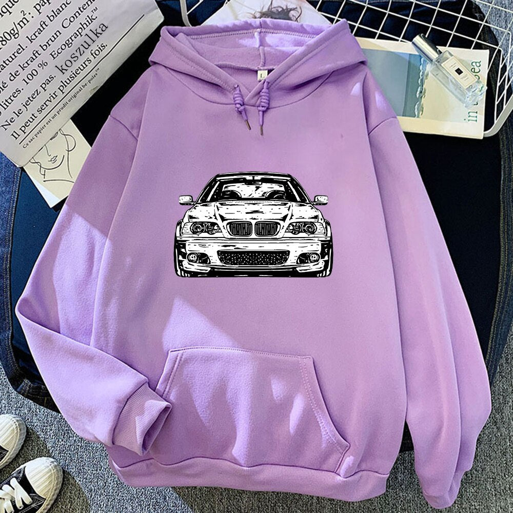 Sudaderas Bmw E46 New Winter Top Aesthetic Clothes