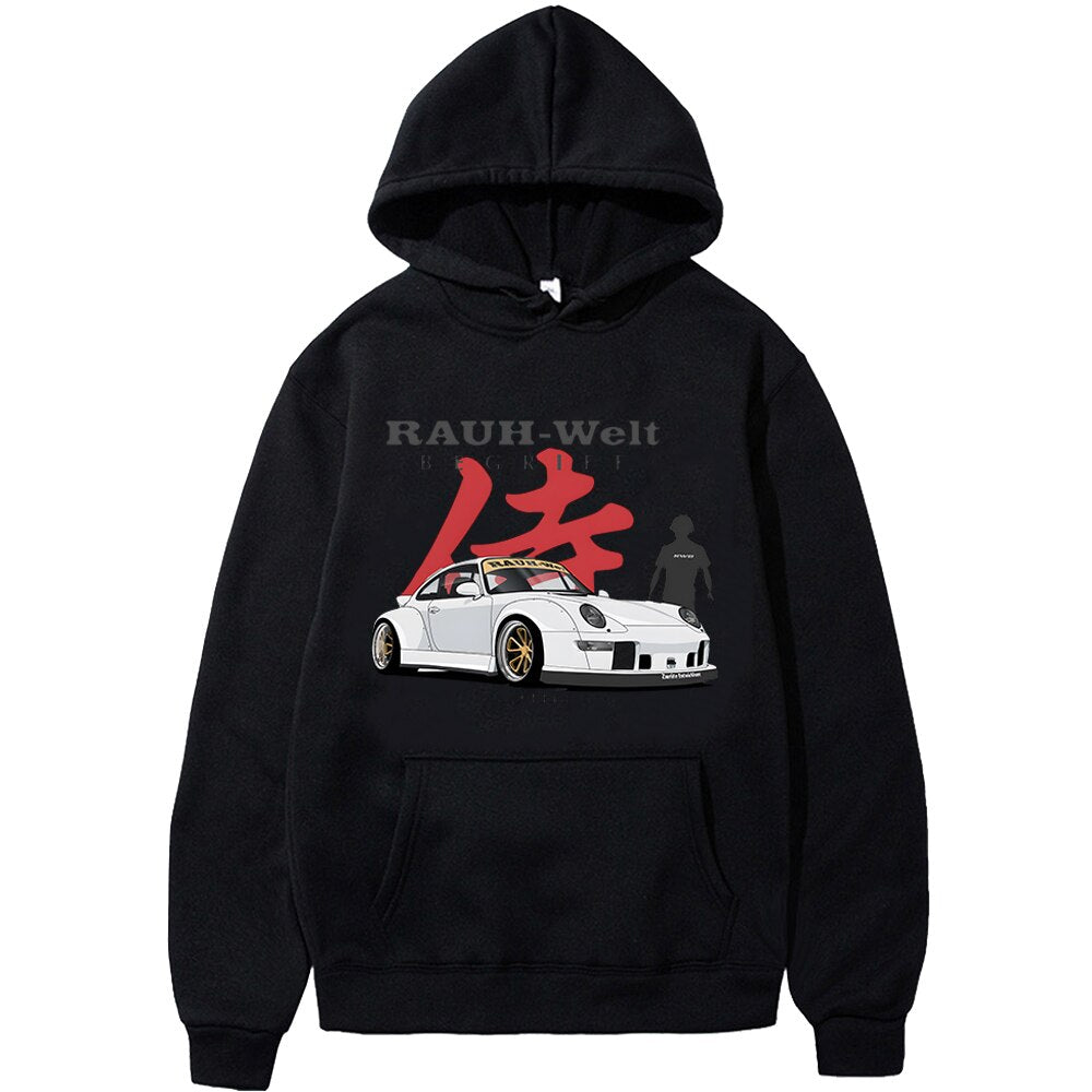 Sudaderas Porsche 911 Hoodie Streetwear