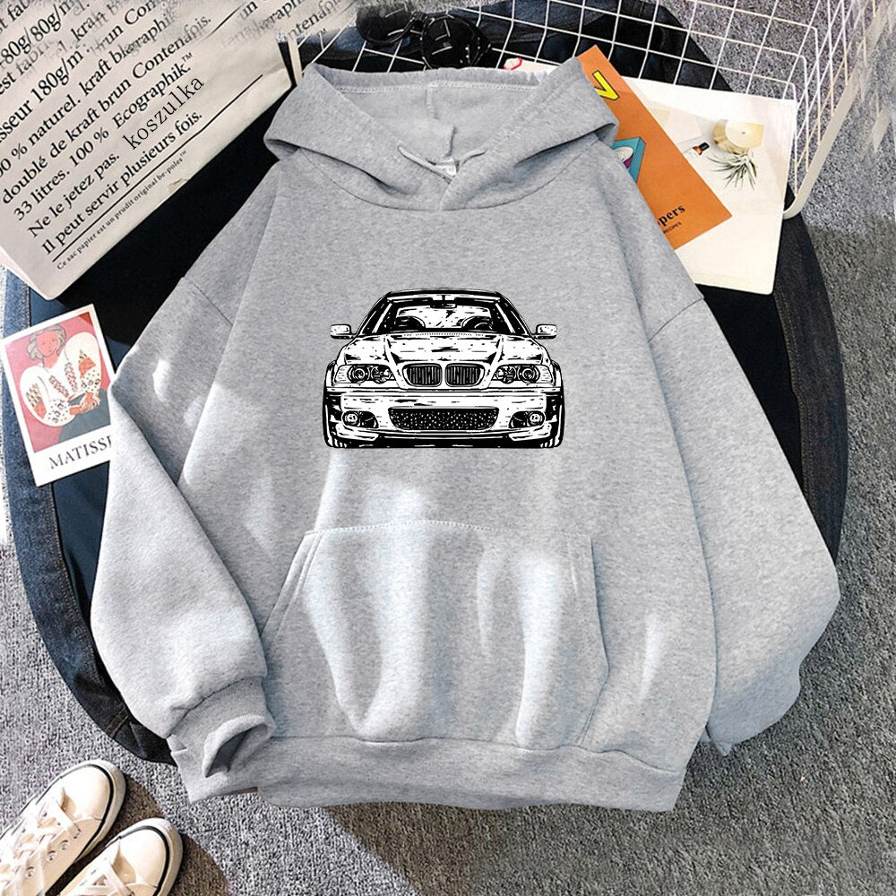 Sudaderas Bmw E46 New Winter Top Aesthetic Clothes