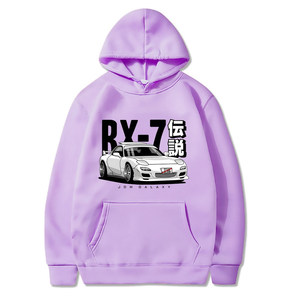 Sudaderas Mazda RX-7 JDM Hoodie Vintage RX7