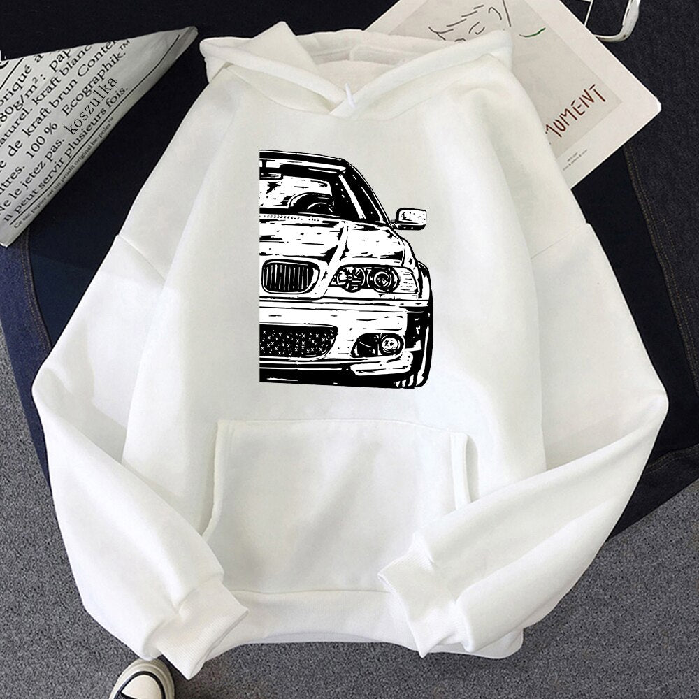 Sudaderas Bmw E46 New Winter Top Aesthetic Clothes