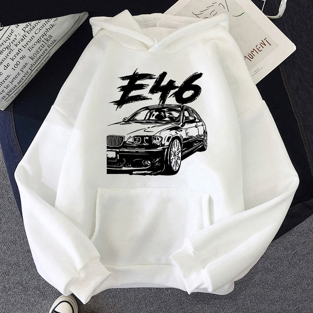 Sudaderas Bmw E46 New Winter Top Aesthetic Clothes