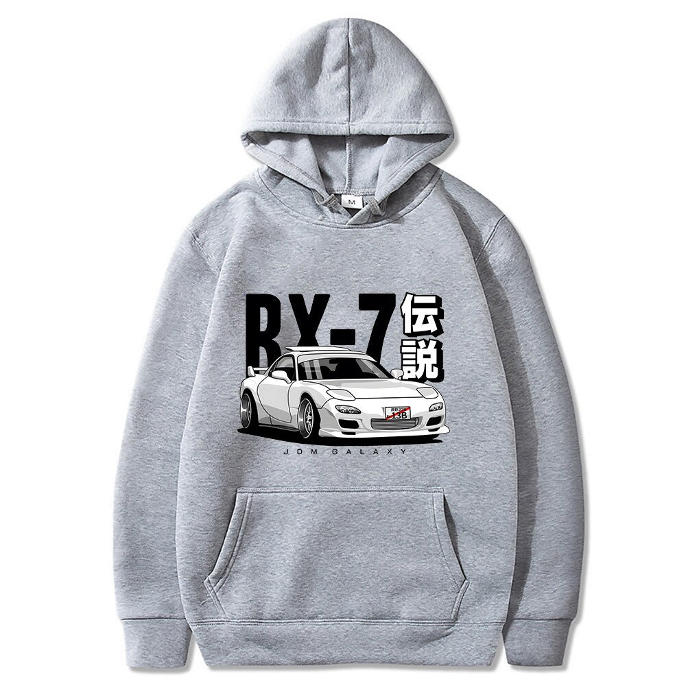 Sudaderas Mazda RX-7 JDM Hoodie Vintage RX7