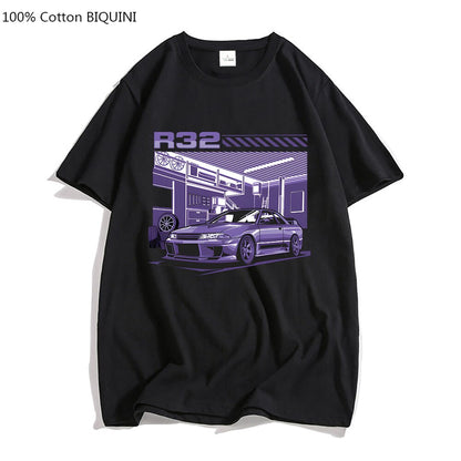 Camisetas Skyline R32 Purple Drift