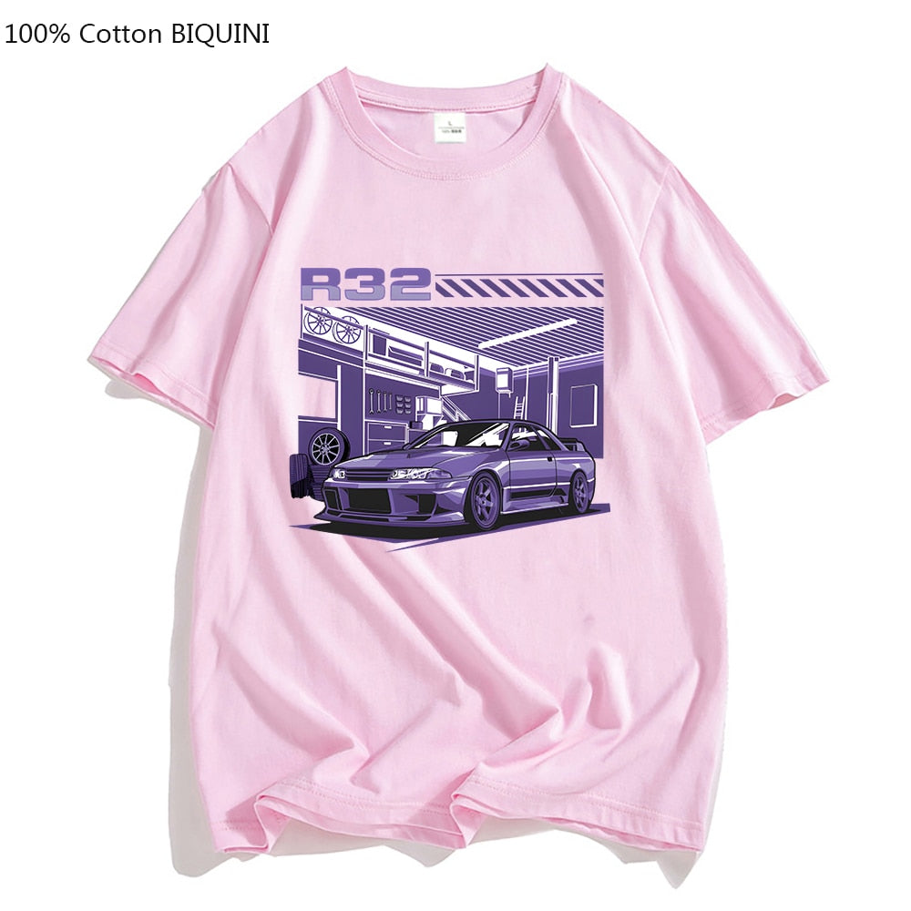 Camisetas Skyline R32 Purple Drift