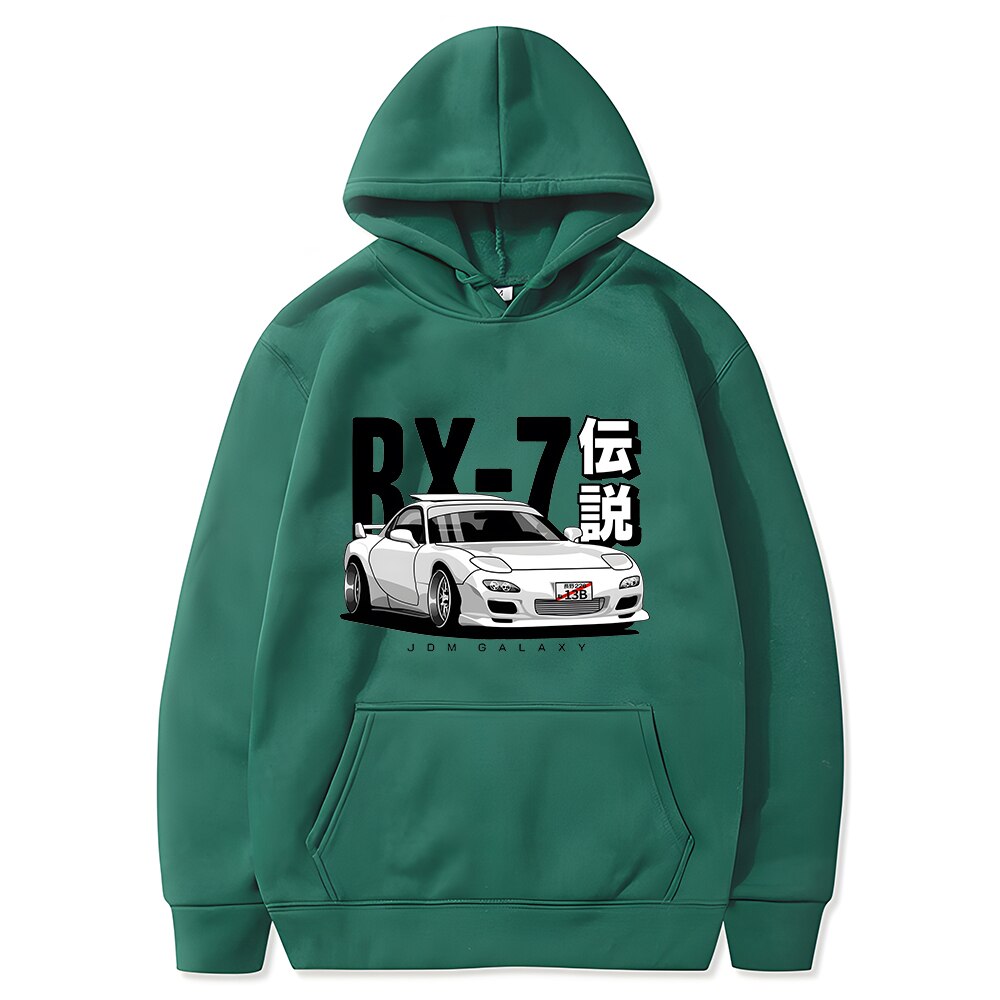 Sudaderas Mazda RX-7 JDM Hoodie Vintage RX7