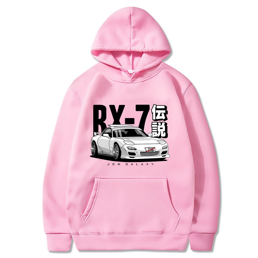 Sudaderas Mazda RX-7 JDM Hoodie Vintage RX7