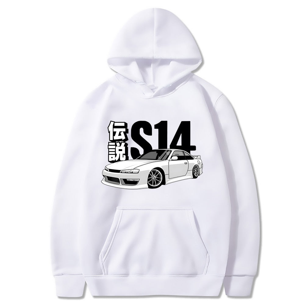 Sudaderas Nissan S14 Silvia Hoodie Drift JDM