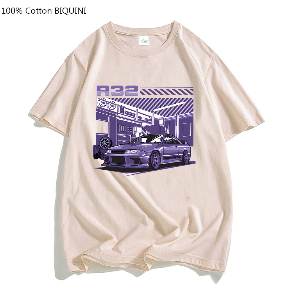 Camisetas Skyline R32 Purple Drift